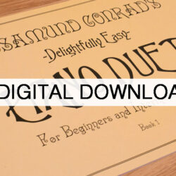 Delightfully Easy Piano Duets: Book 1. STUDIO LICENCE