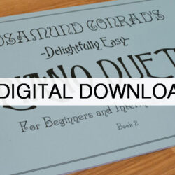 Delightfully Easy Piano Duets: Book 2. STUDIO LICENCE