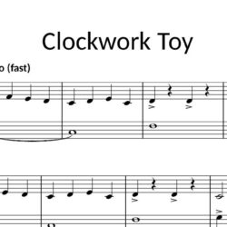 Clockwork Toy from Fun, Games and Party Pieces for Beginner Piano: Studio Licence